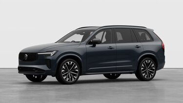 Volvo XC90 Estate 2.0 B5P Ultra Dark 5dr AWD Geartronic in Denim Blue