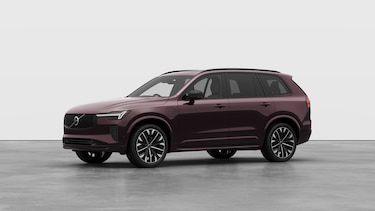 Volvo XC90 Estate 2.0 T8 PHEV Plus Dark 5dr AWD Geartronic in Mulberry Red