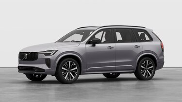 Volvo XC90 Estate 2.0 B5P Plus Dark 5dr AWD Geartronic in Aurora Silver
