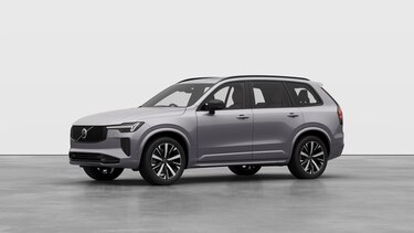 Volvo XC90 Estate 2.0 B5P Plus Dark 5dr AWD Geartronic in Aurora Silver