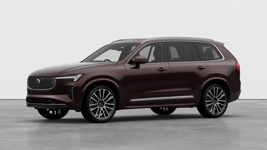 Volvo XC90 Estate 2.0 B5P Ultra Bright 5dr AWD Geartronic in Mulberry Red