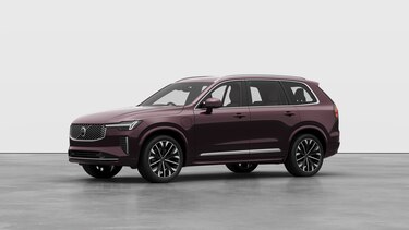 Volvo XC90 Estate 2.0 T8 PHEV Core Bright 5dr AWD Geartronic in Mulberry Red