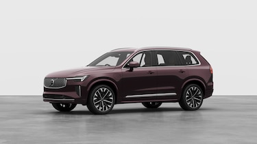 Volvo XC90 Estate 2.0 T8 PHEV Core Bright 5dr AWD Geartronic in Mulberry Red