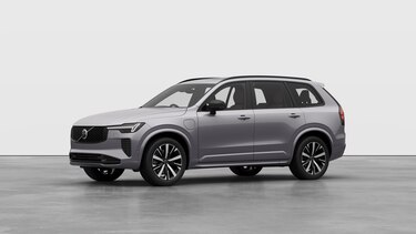 Volvo XC90 Estate 2.0 T8 PHEV Plus Dark 5dr AWD Geartronic in Aurora Silver