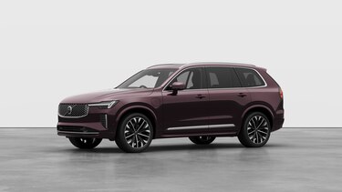 Volvo XC90 Estate 2.0 T8 PHEV Ultra Bright 5dr AWD Geartronic in Mulberry Red