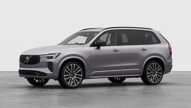 Volvo XC90 Estate 2.0 B5P Ultra Dark 5dr AWD Geartronic in Aurora Silver