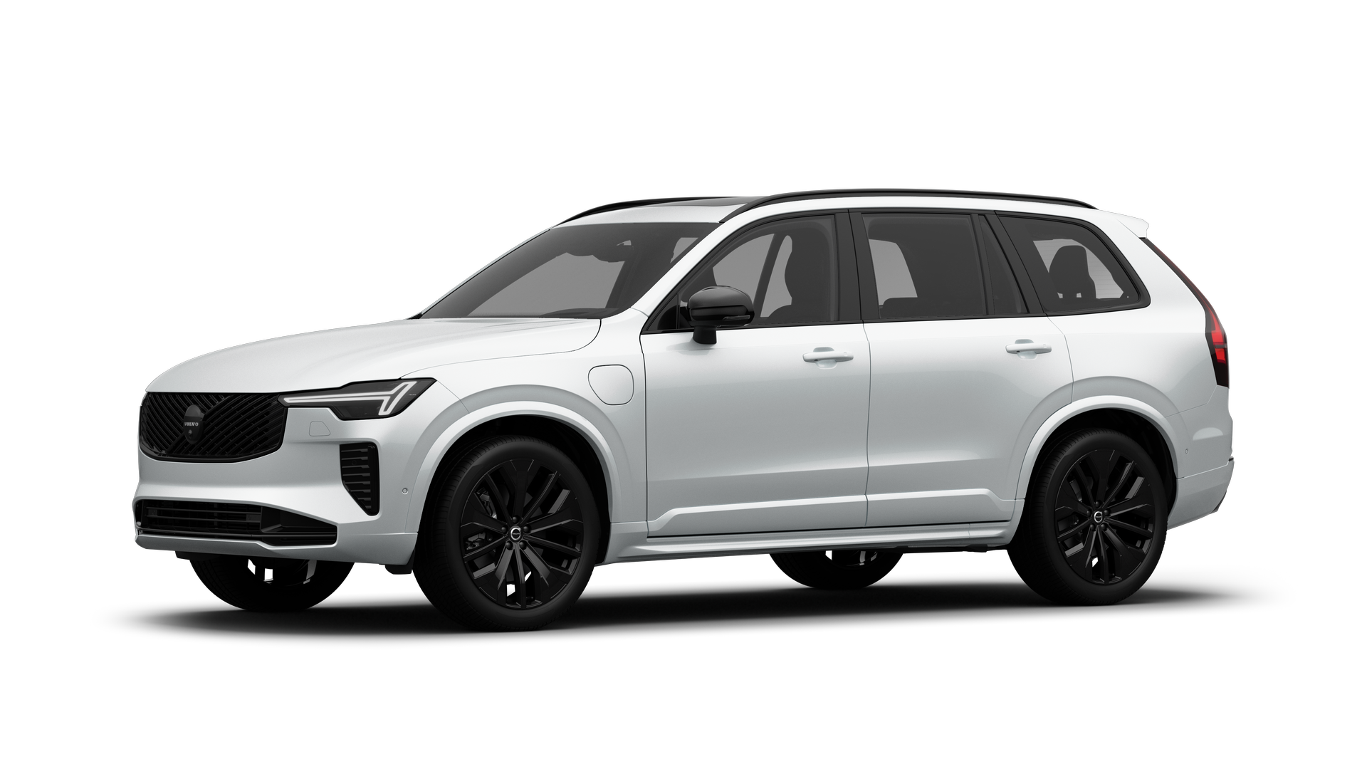 Nadwozie samochodu Volvo w trzech czwartych, zwykłe tło studia