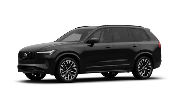 A Volvo autó külseje háromnegyed nézetből, letisztult stúdió háttér.