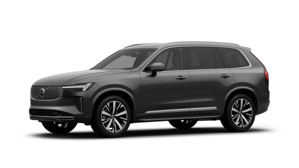Exteriér vozidla Volvo v trojštvrtinovom pohľade, obyčajné štúdiové pozadie.
