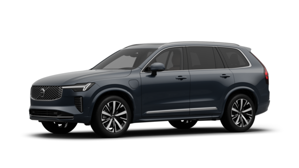 Exteriér vozidla Volvo v trojštvrtinovom pohľade, obyčajné štúdiové pozadie.