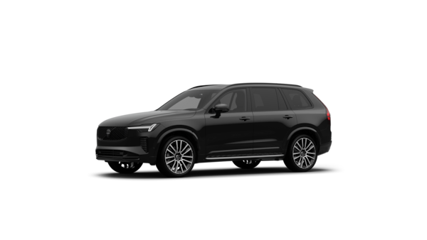 Widok z zewnątrz samochodu Volvo w trzech czwartych na tle zwykłego studia