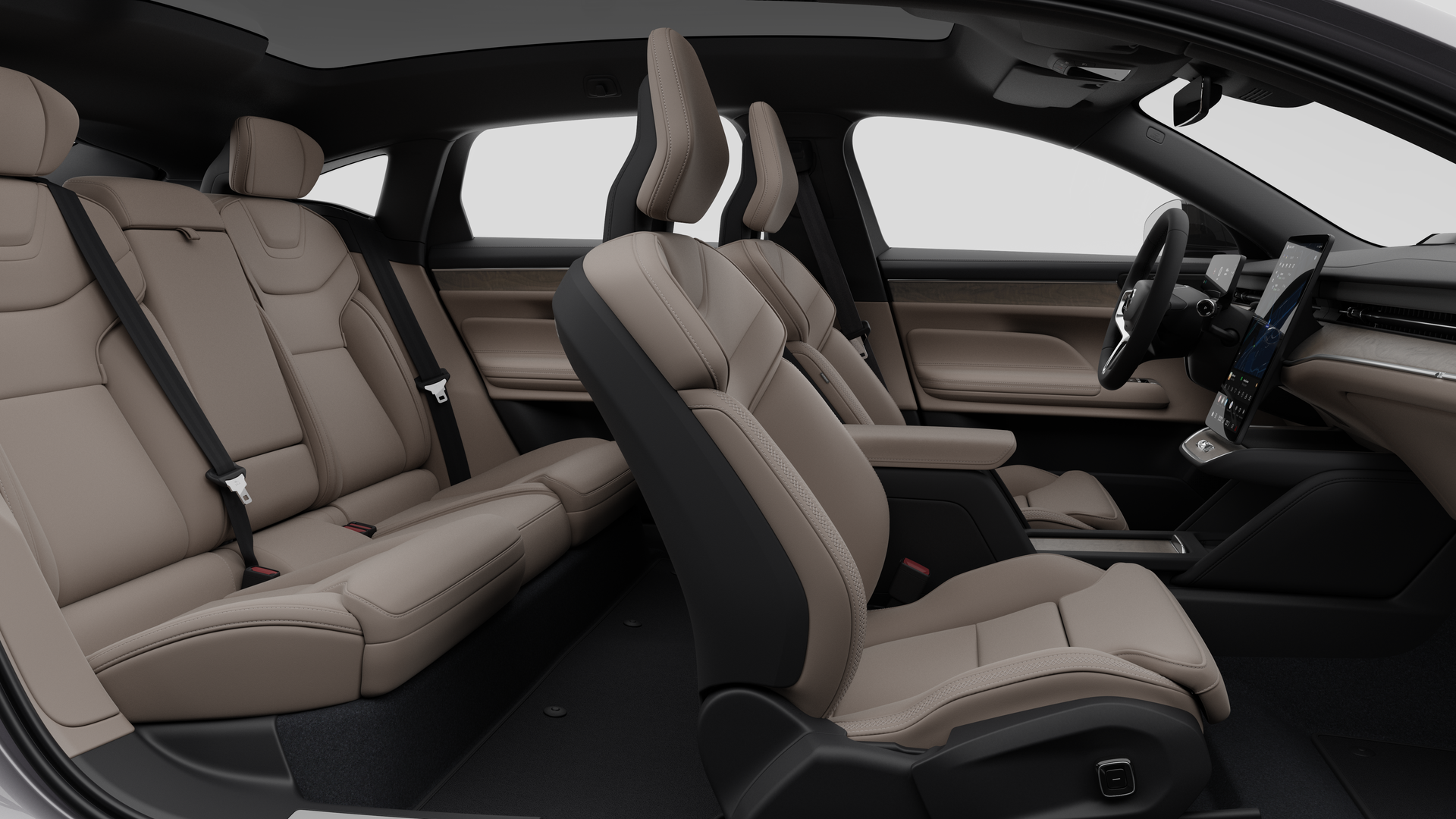 Cardamom Nordico in Charcoal/Cardamom-interieur