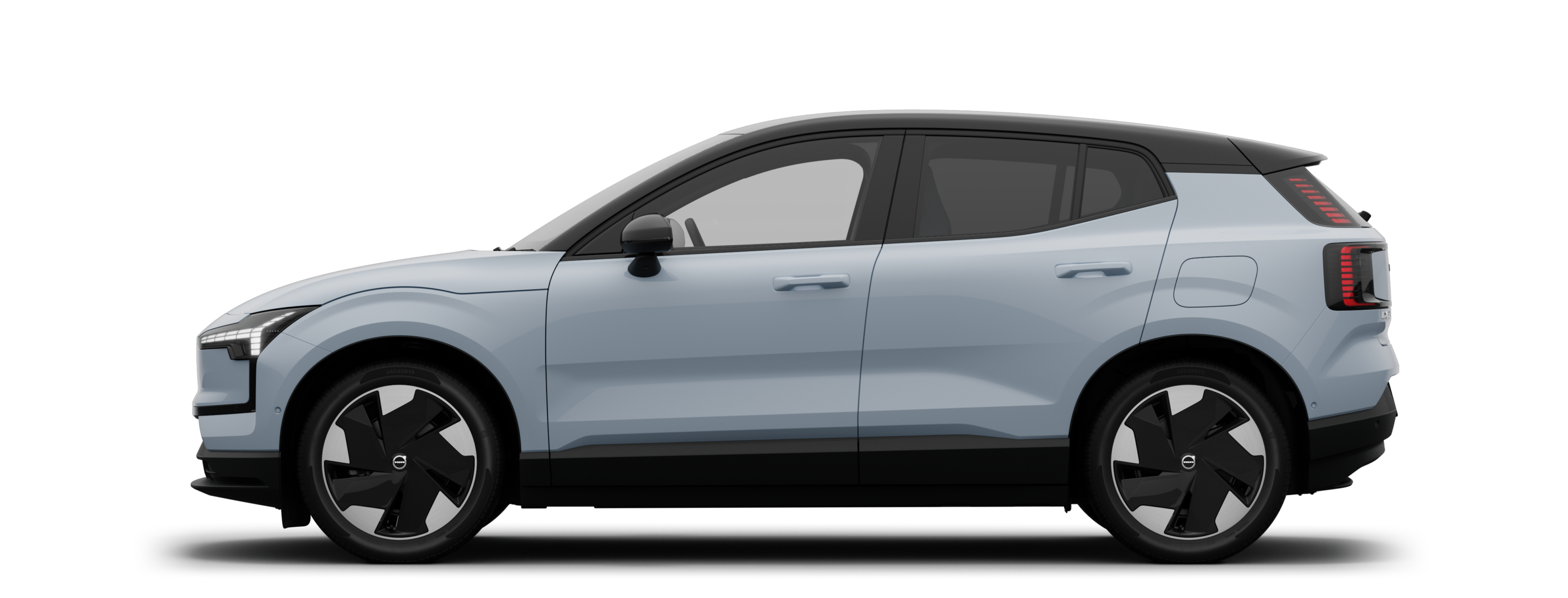 A sideview of EX30 Electric