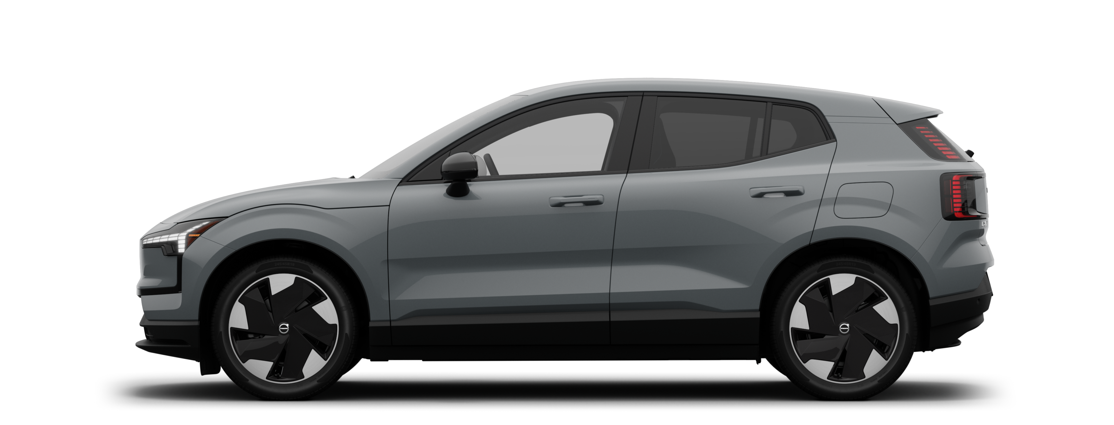 A sideview of a EX30 Electric