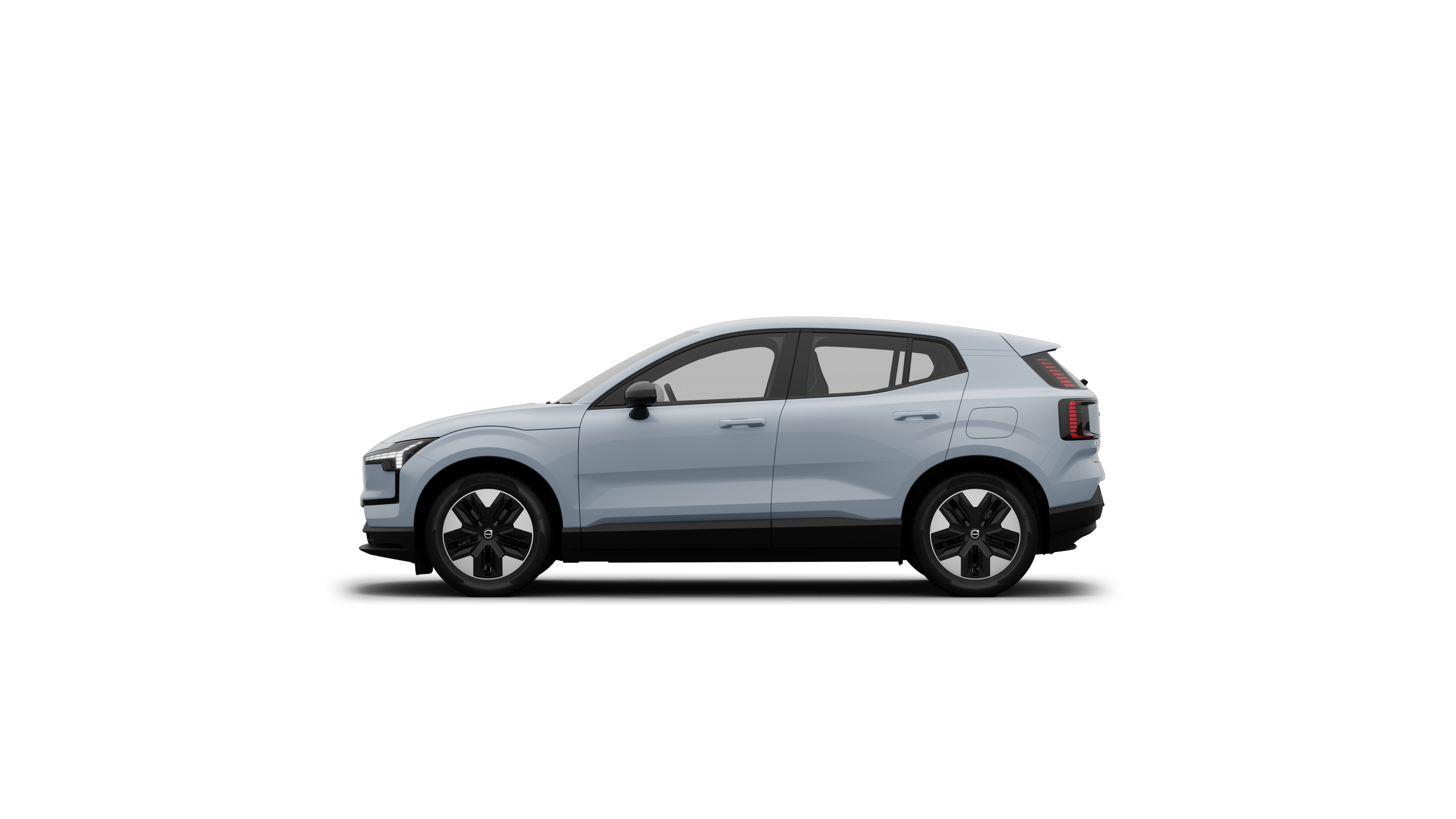 A sideview of a EX30 Electric