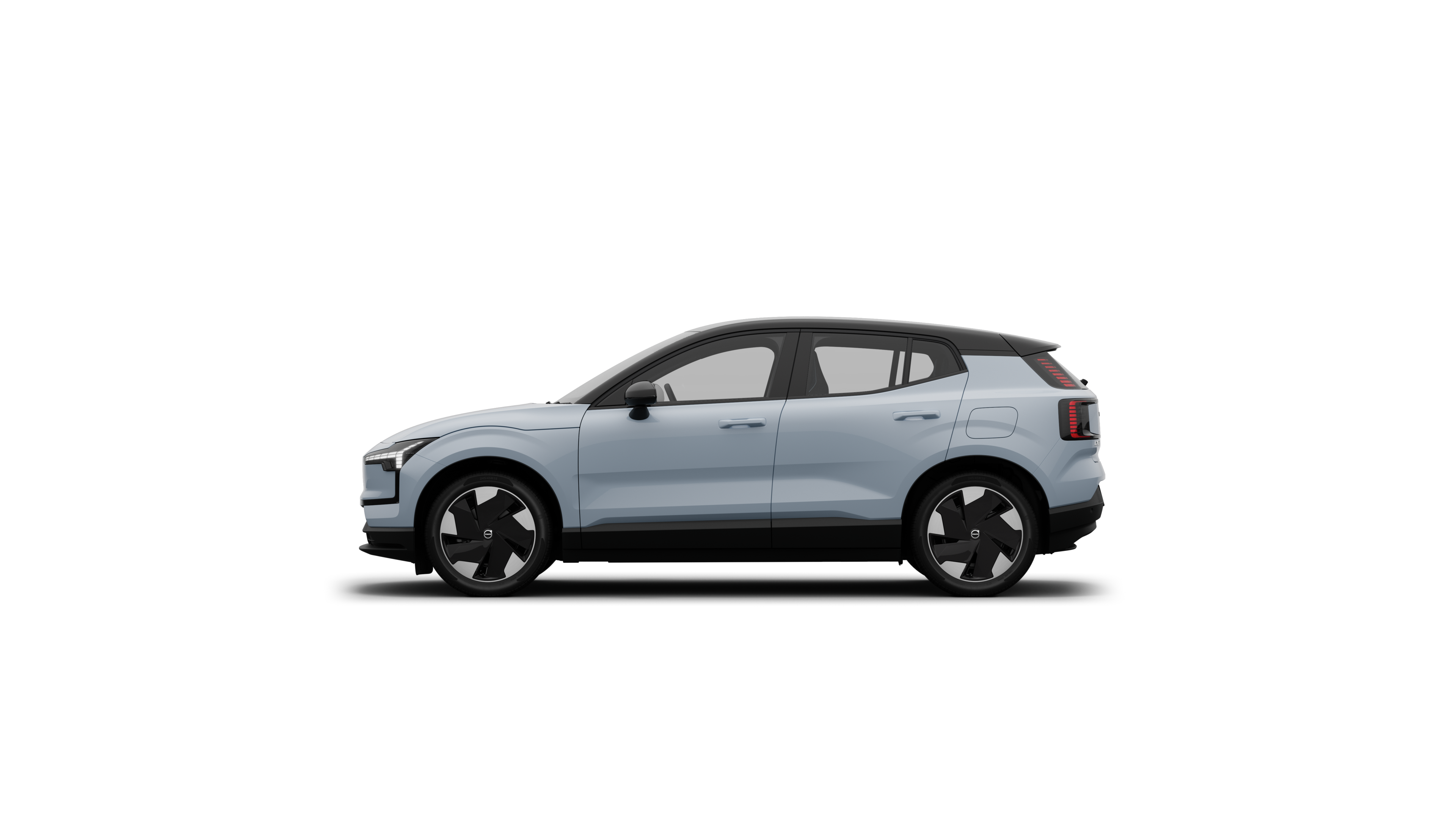 A sideview of a EX30 Electric