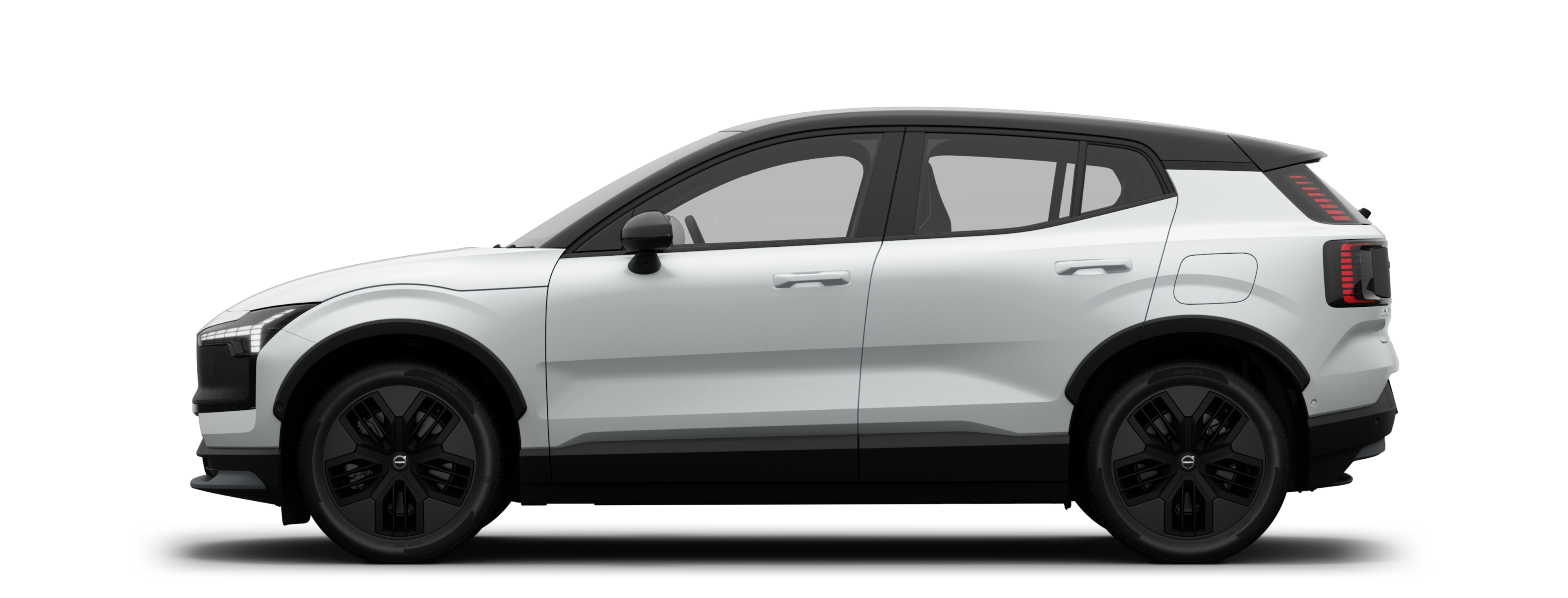 A sideview of a EX30 Electric