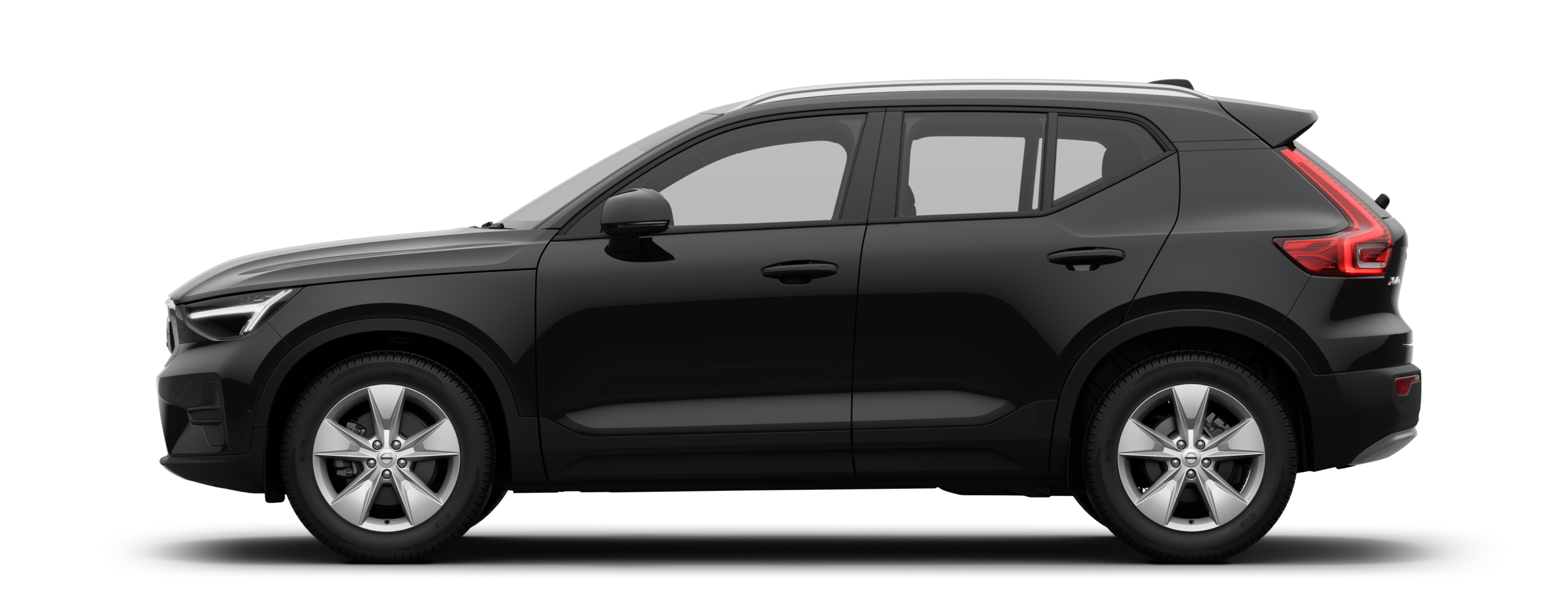 XC40  マイルドハイブリッドのサイドビュー