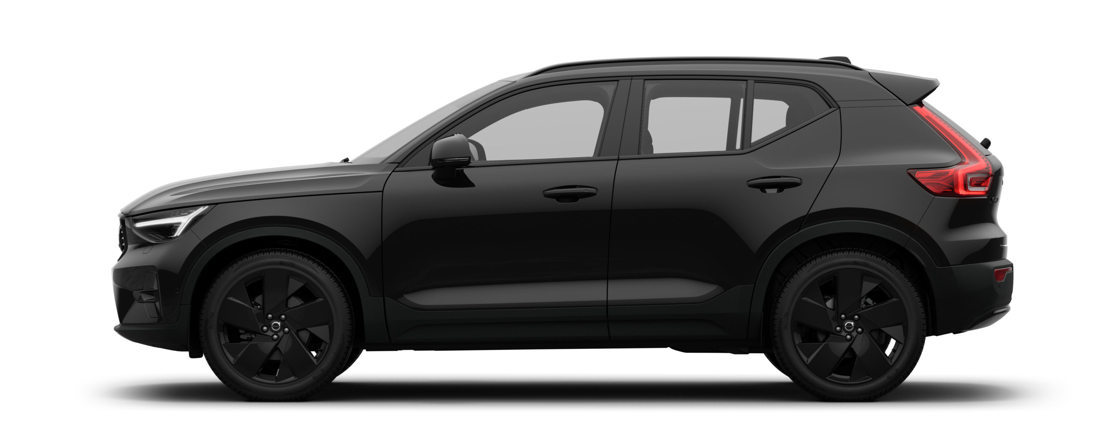 Vue latérale du modèle XC40 Micro-hybride