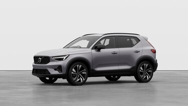 Volvo XC40 Estate 2.0 B4P Ultra Dark 5dr Auto in Aurora Silver