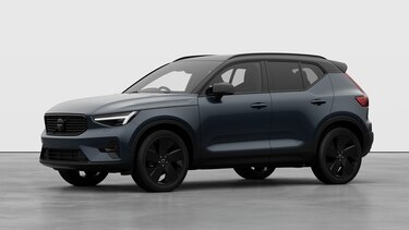 Volvo XC40 Estate 2.0 B3P Ultra Black Edition 5dr Auto in Denim Blue