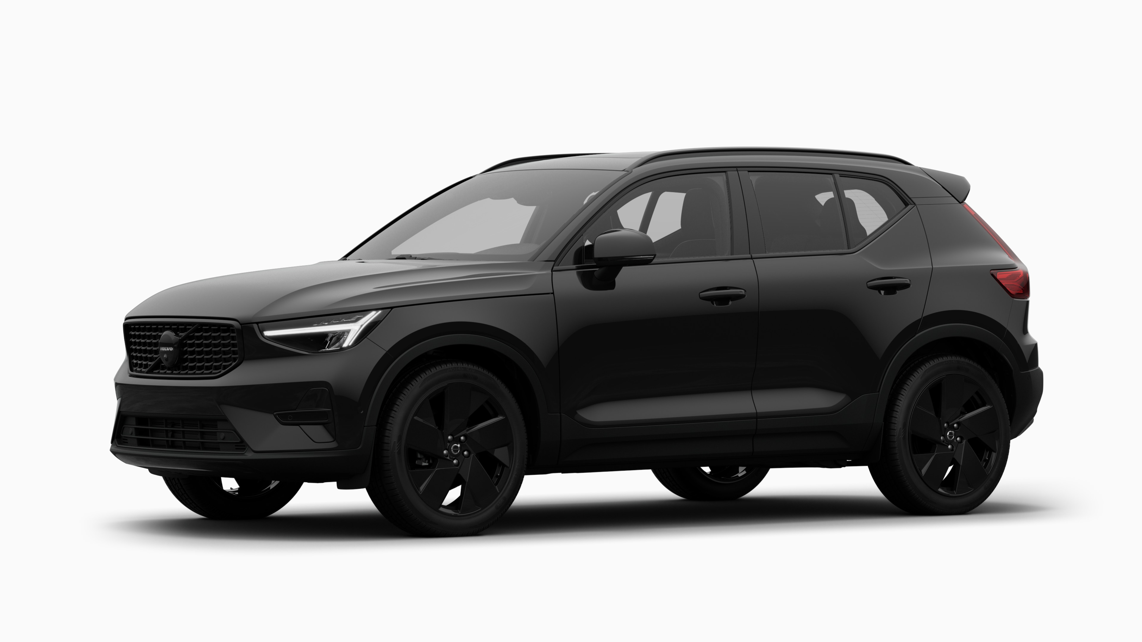Spoljašnost Volvo automobila s tri četvrtine pogleda, običnim studijima.