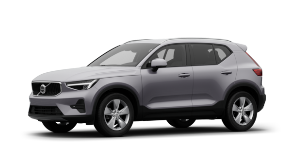 A Volvo autó külseje háromnegyed nézetből, letisztult stúdió háttér.