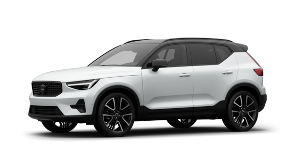 Nadwozie samochodu Volvo w trzech czwartych, zwykłe tło studia