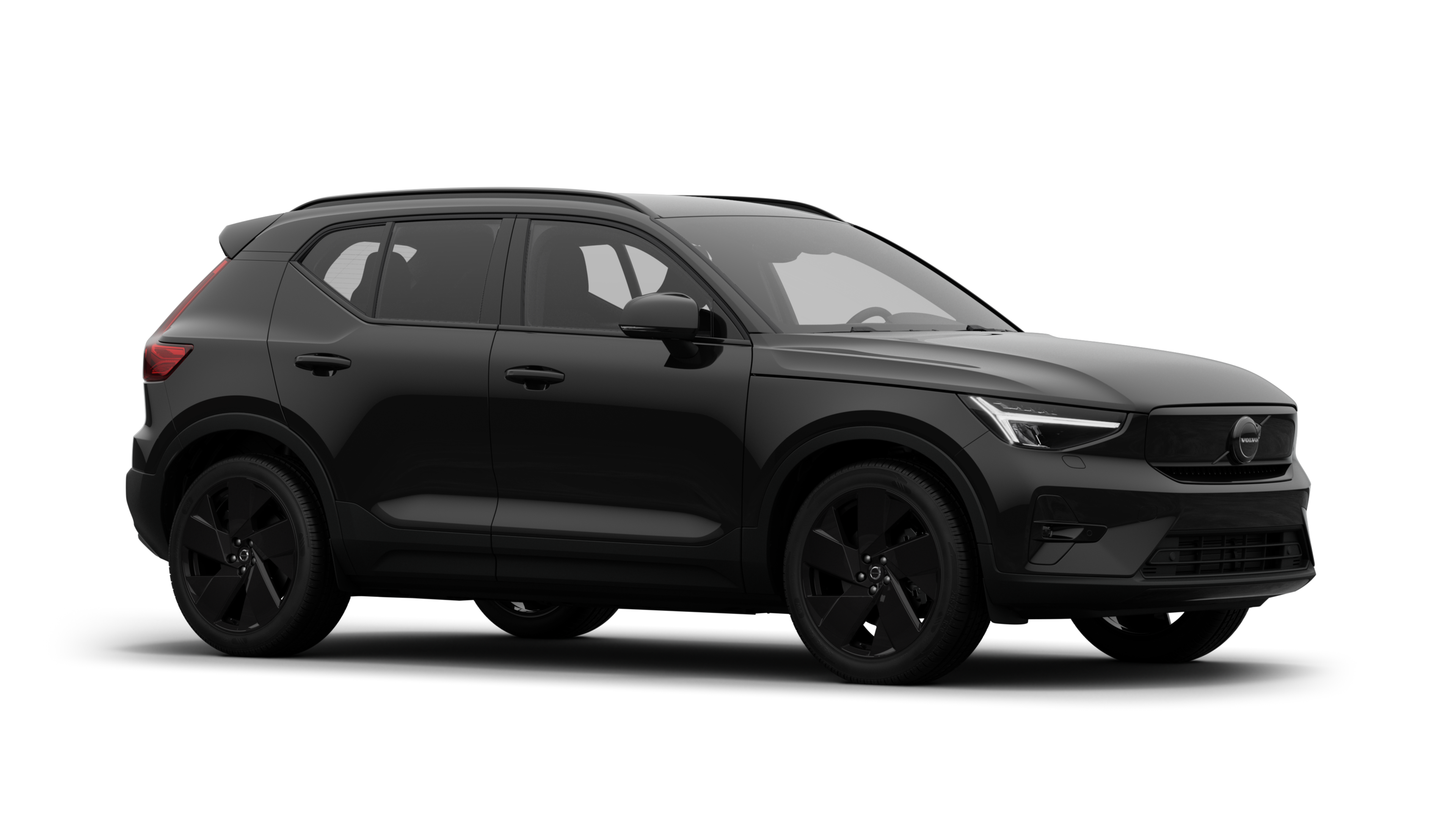 Eksteriør fra Volvo, tre kvarters visning i vanlig studiobakgrunn.