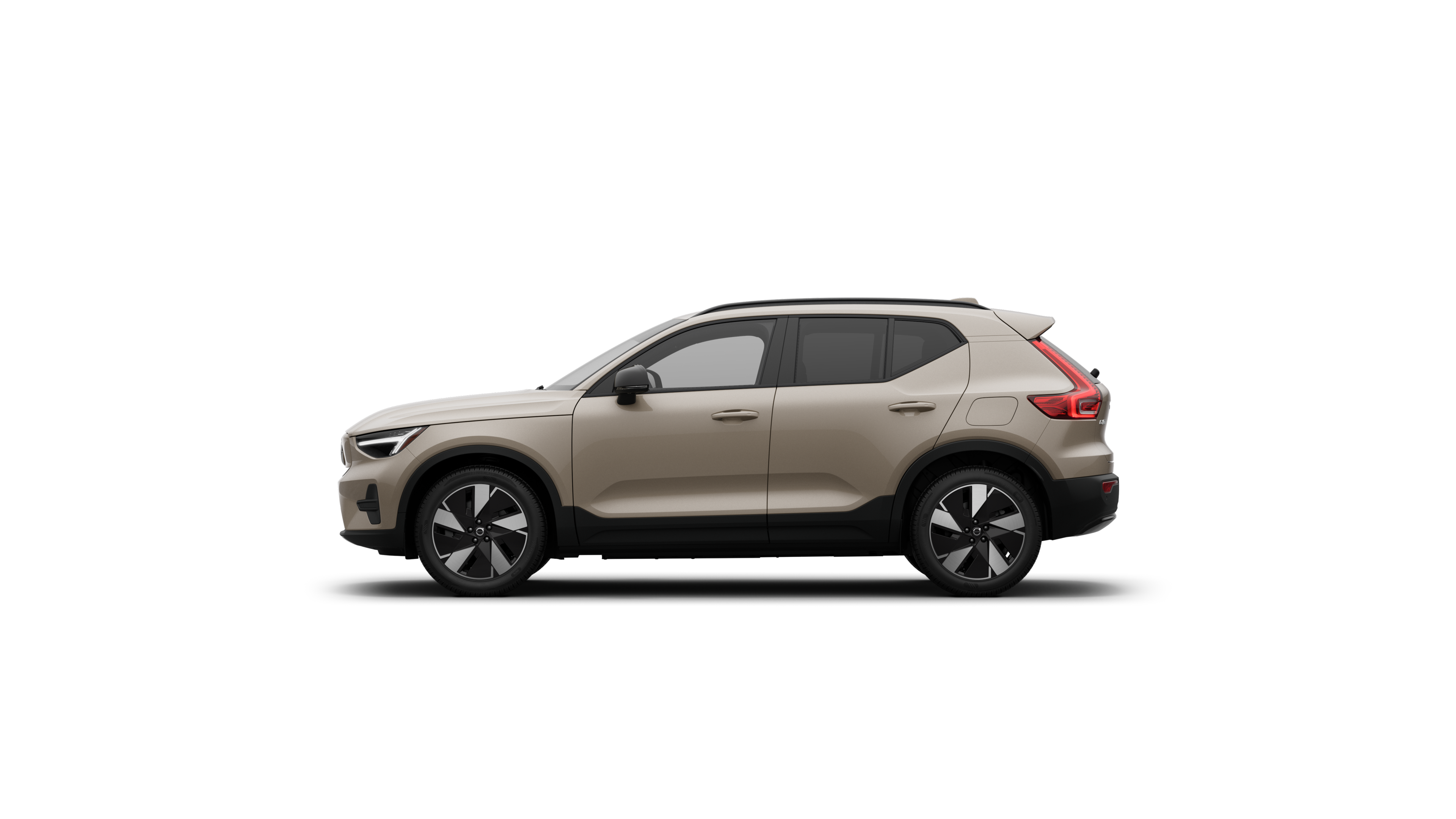 Vista lateral de un EX40 Eléctrico