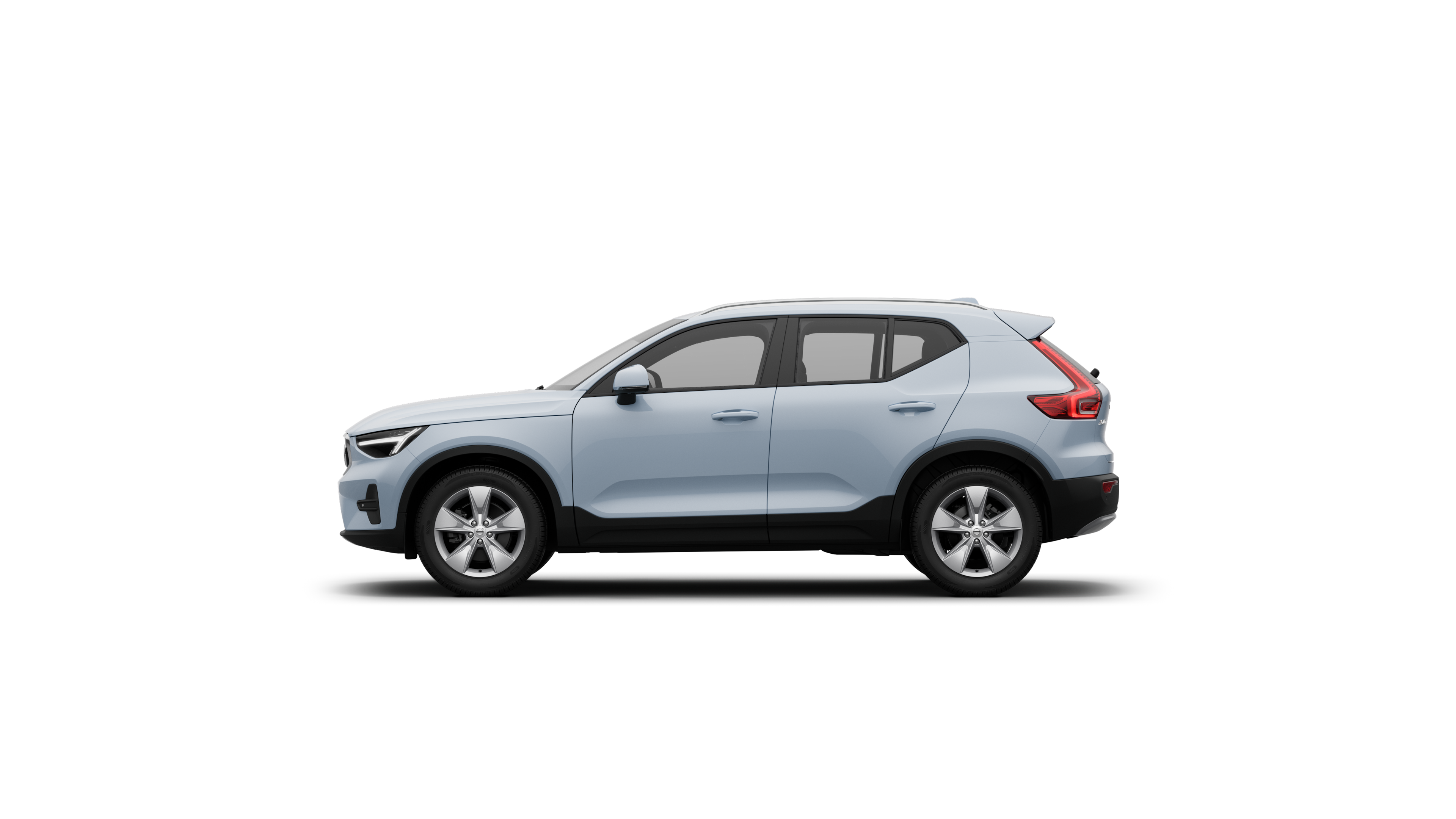 Страничен изглед на XC40 Mild хибрид