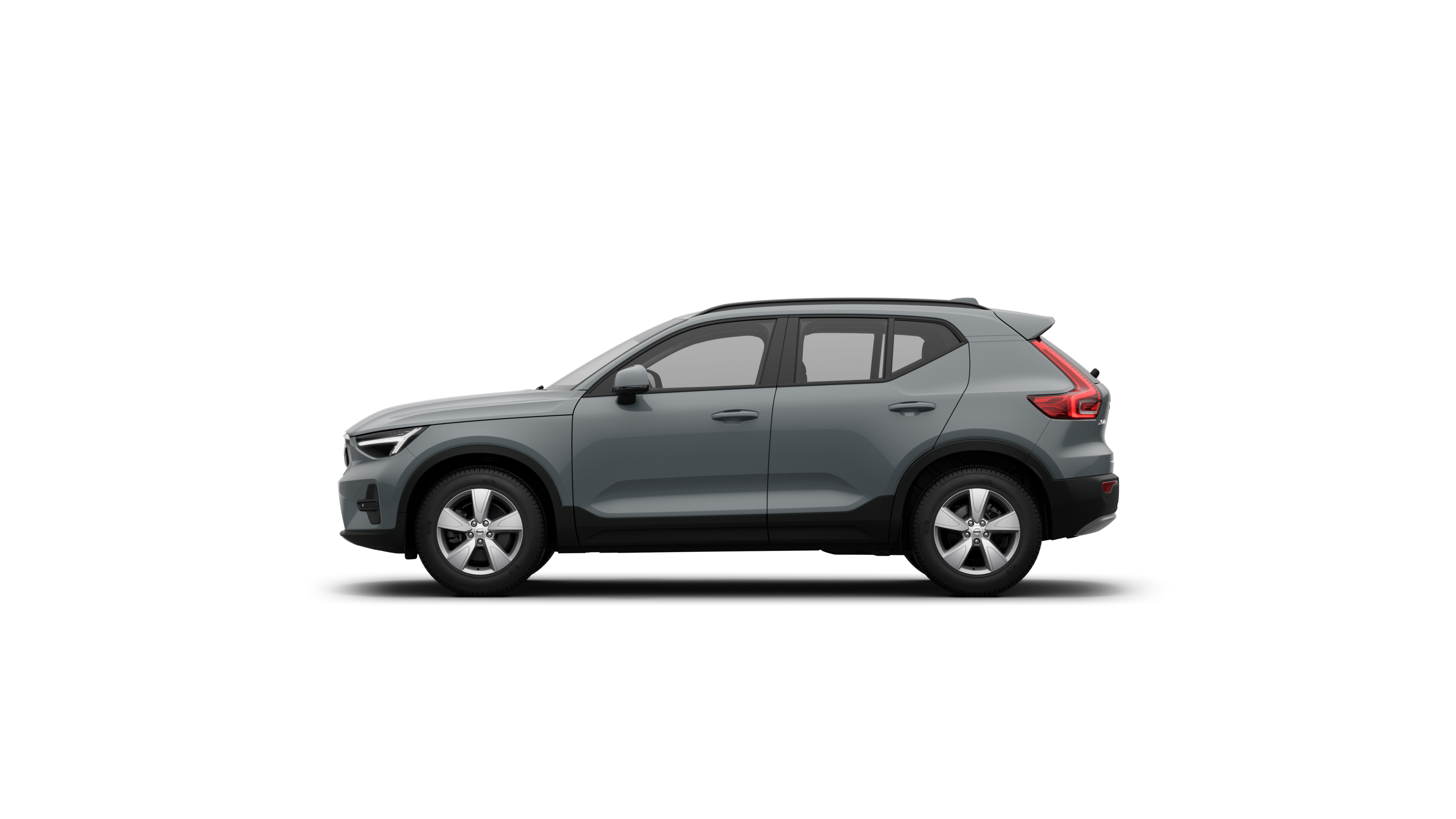 Vue latérale d’un XC40 Mild Hybrid