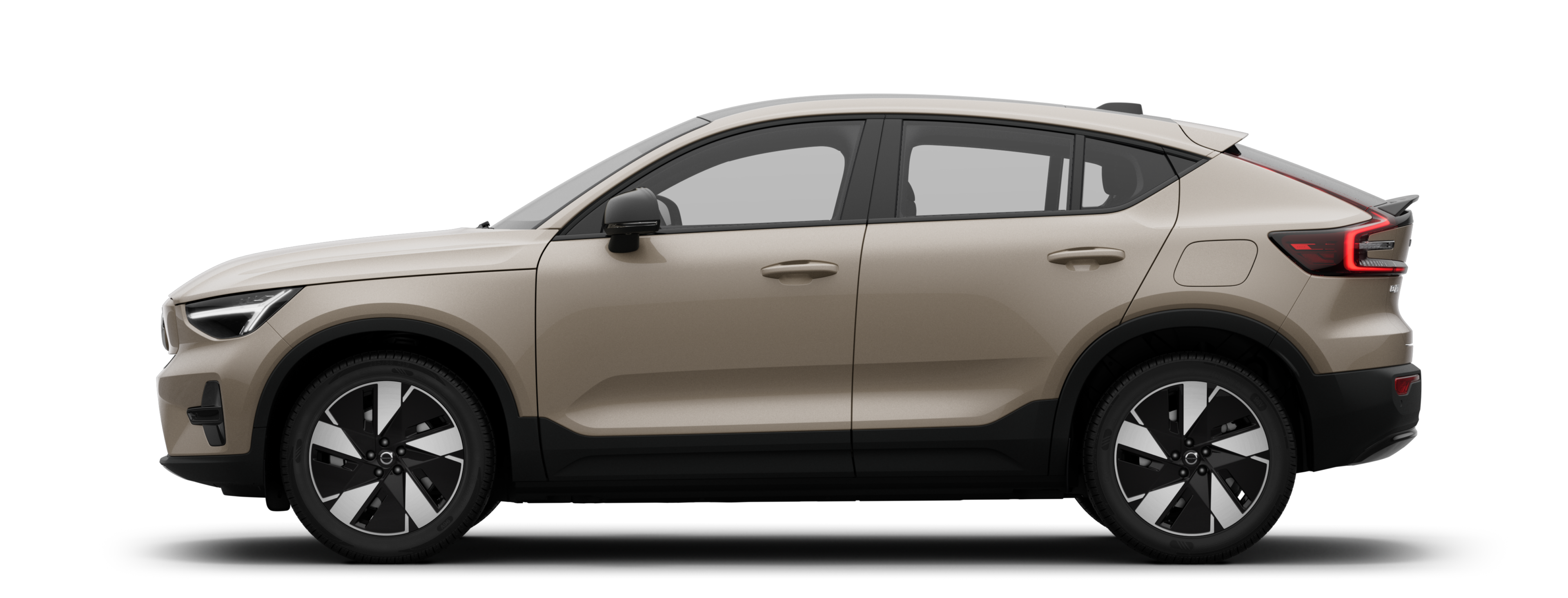 Zijaanzicht van EC40 Elektrisch