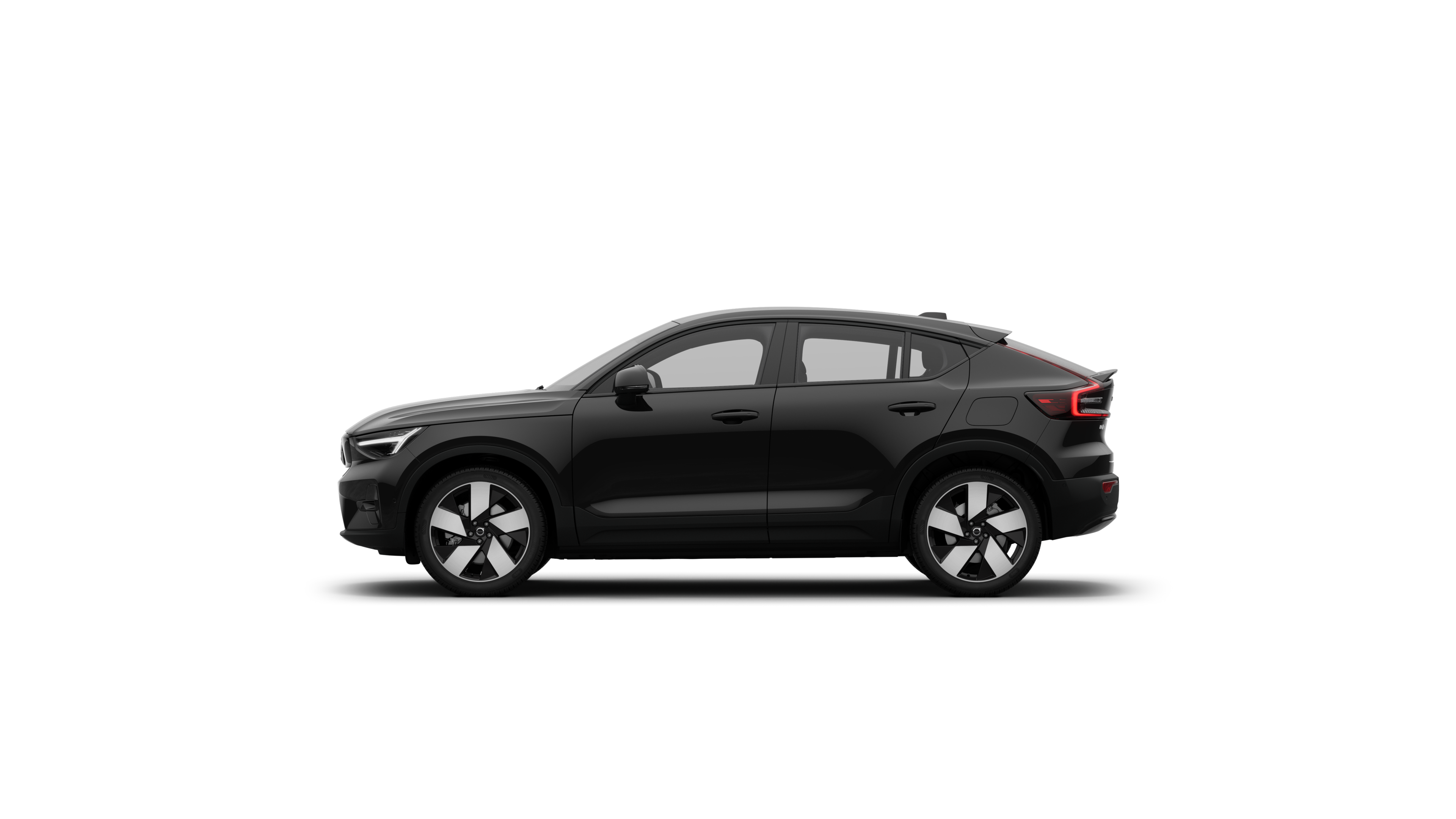 Vista lateral de un EC40 Eléctrico