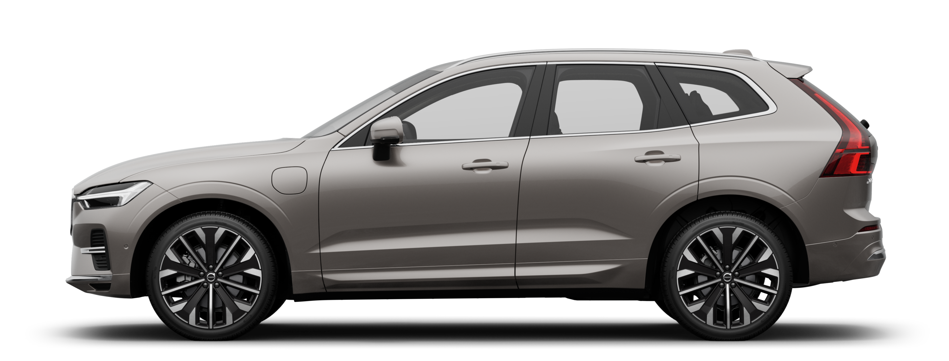 XC60 雙能電動 側視圖