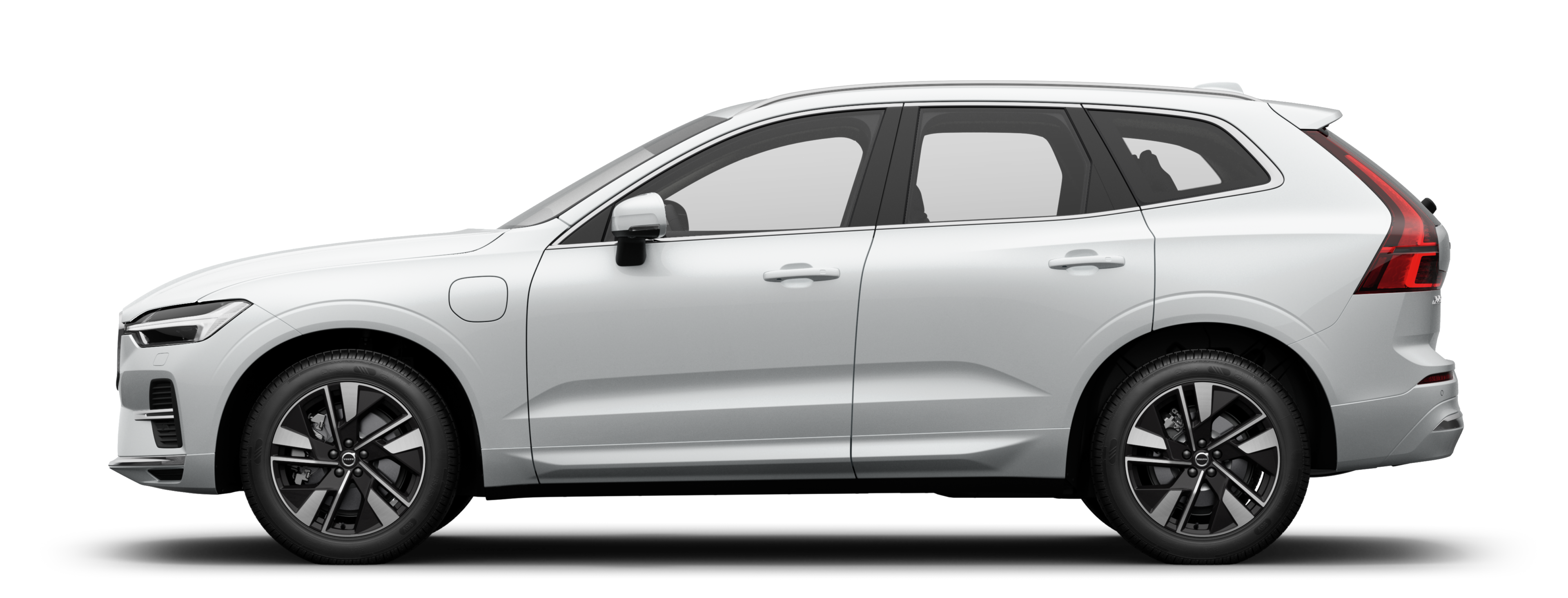 Sidovy av en XC60 Laddhybrid
