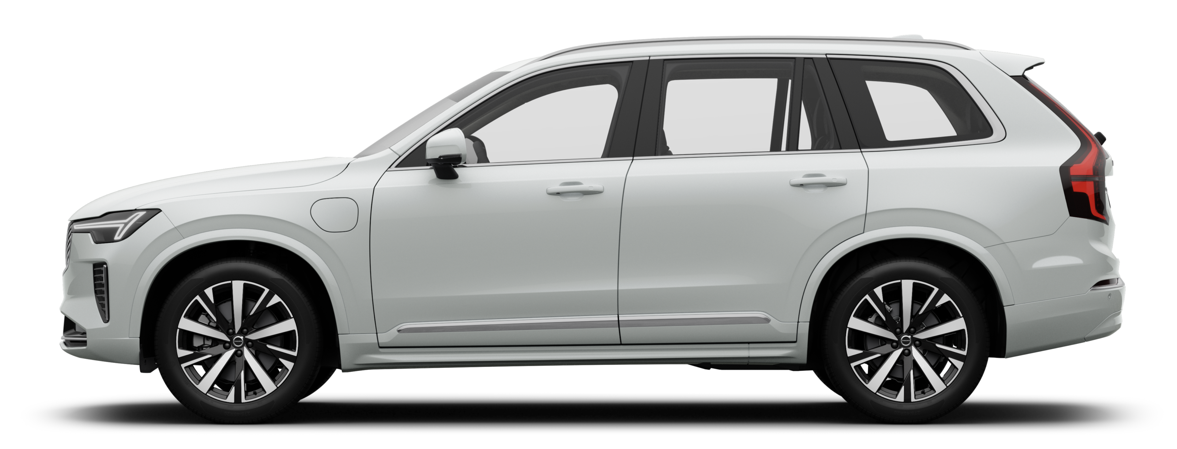 Egy XC90 Plug-in hybrid oldalnézete