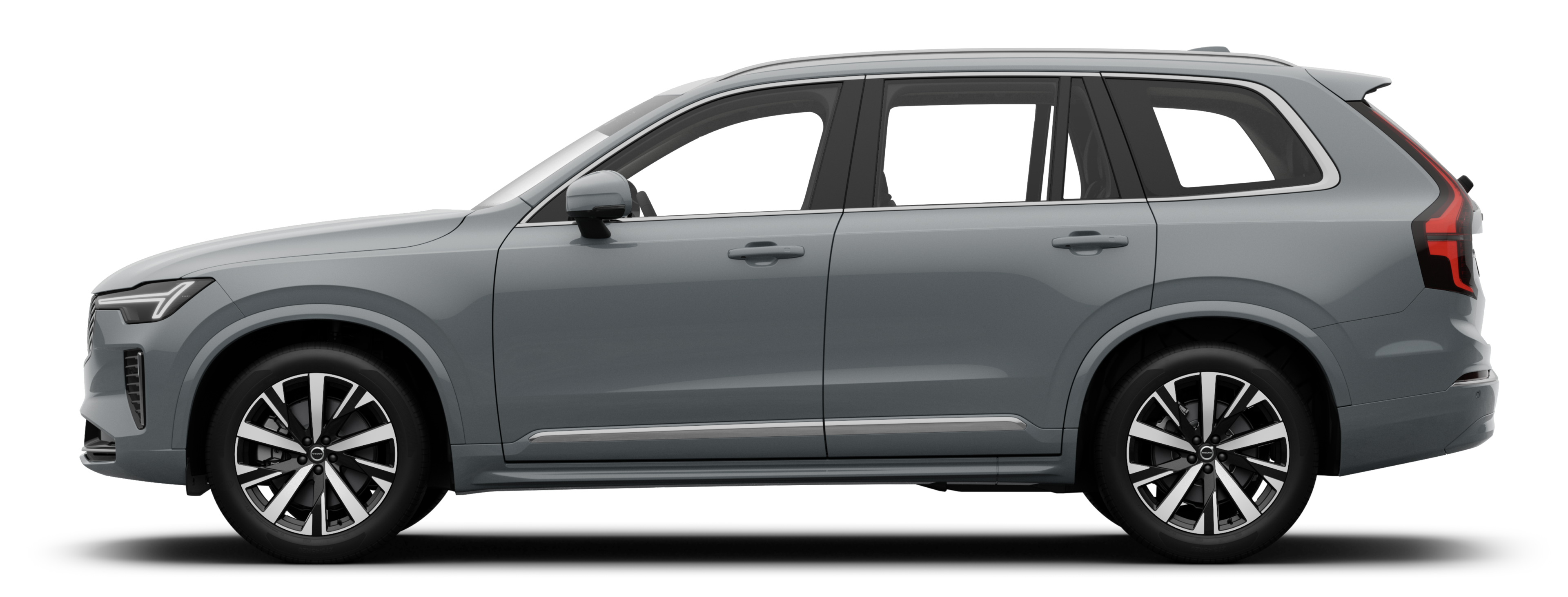 A sideview of XC90 Mild hybrid