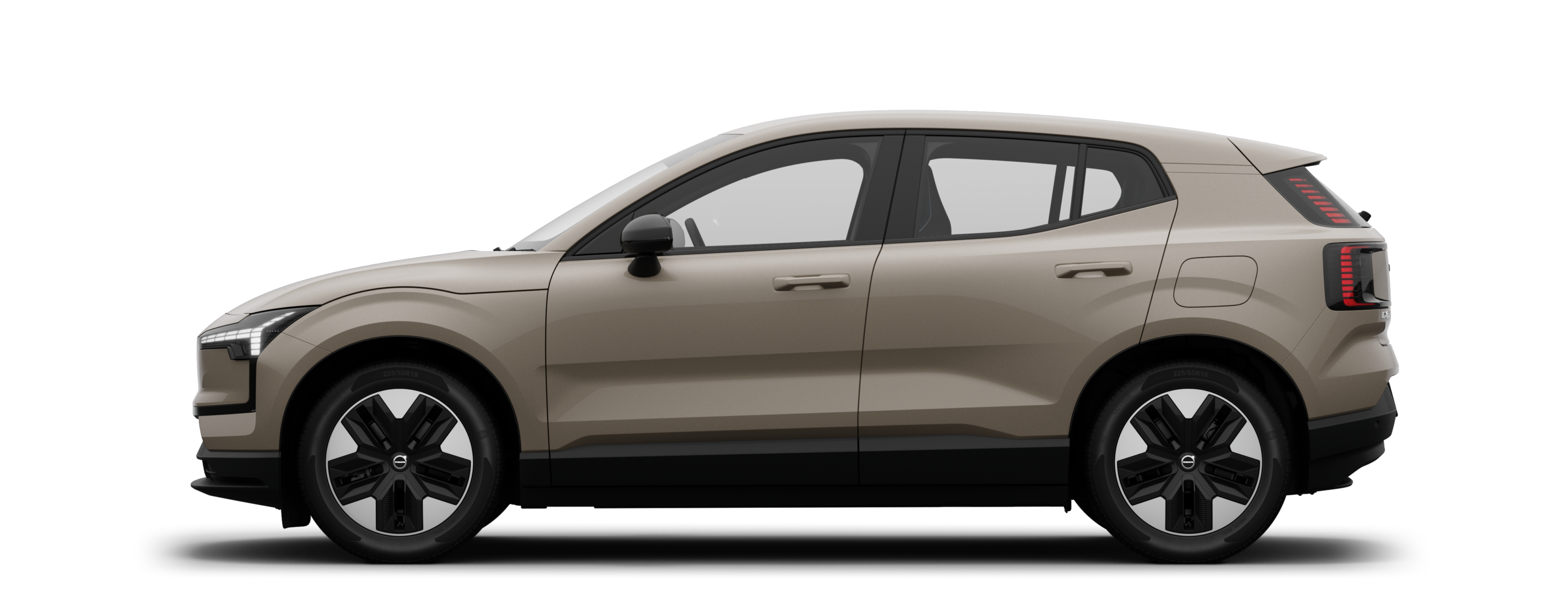 A sideview of a EX30 Electric